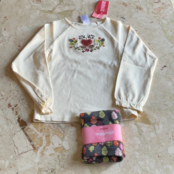 NWT Gymboree girls set, size 5, 100% cotton - Picture 1 of 3